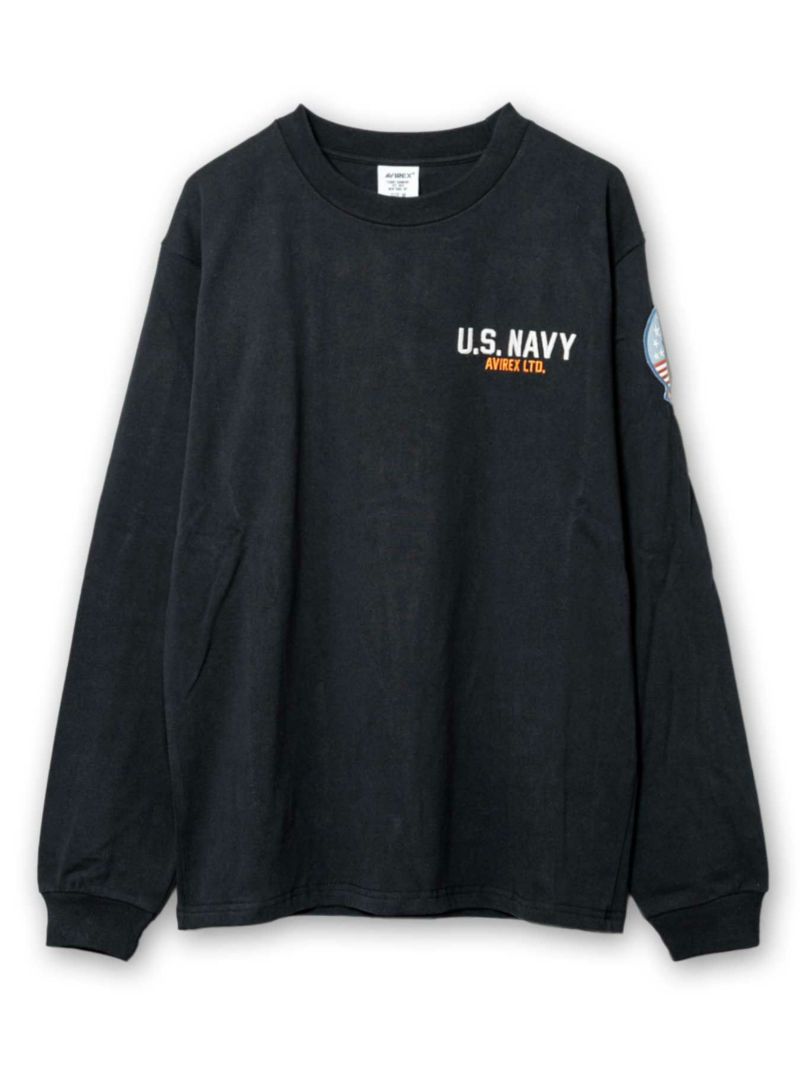 【AVIREX】“TOP GUN”LONG SLEEVE T-SHIRT