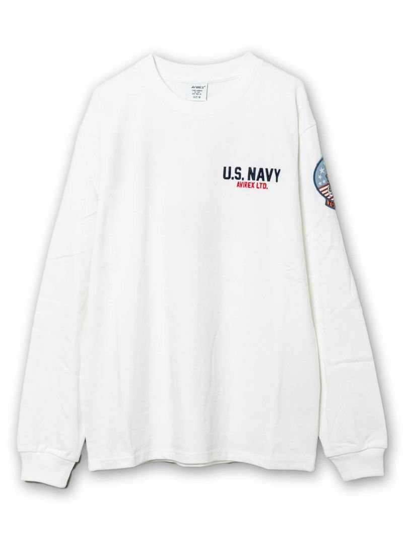 【AVIREX】“TOP GUN”LONG SLEEVE T-SHIRT