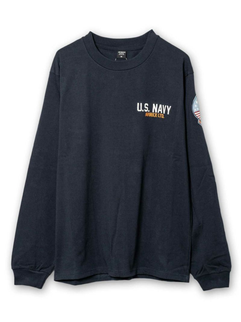 【AVIREX】“TOP GUN”LONG SLEEVE T-SHIRT