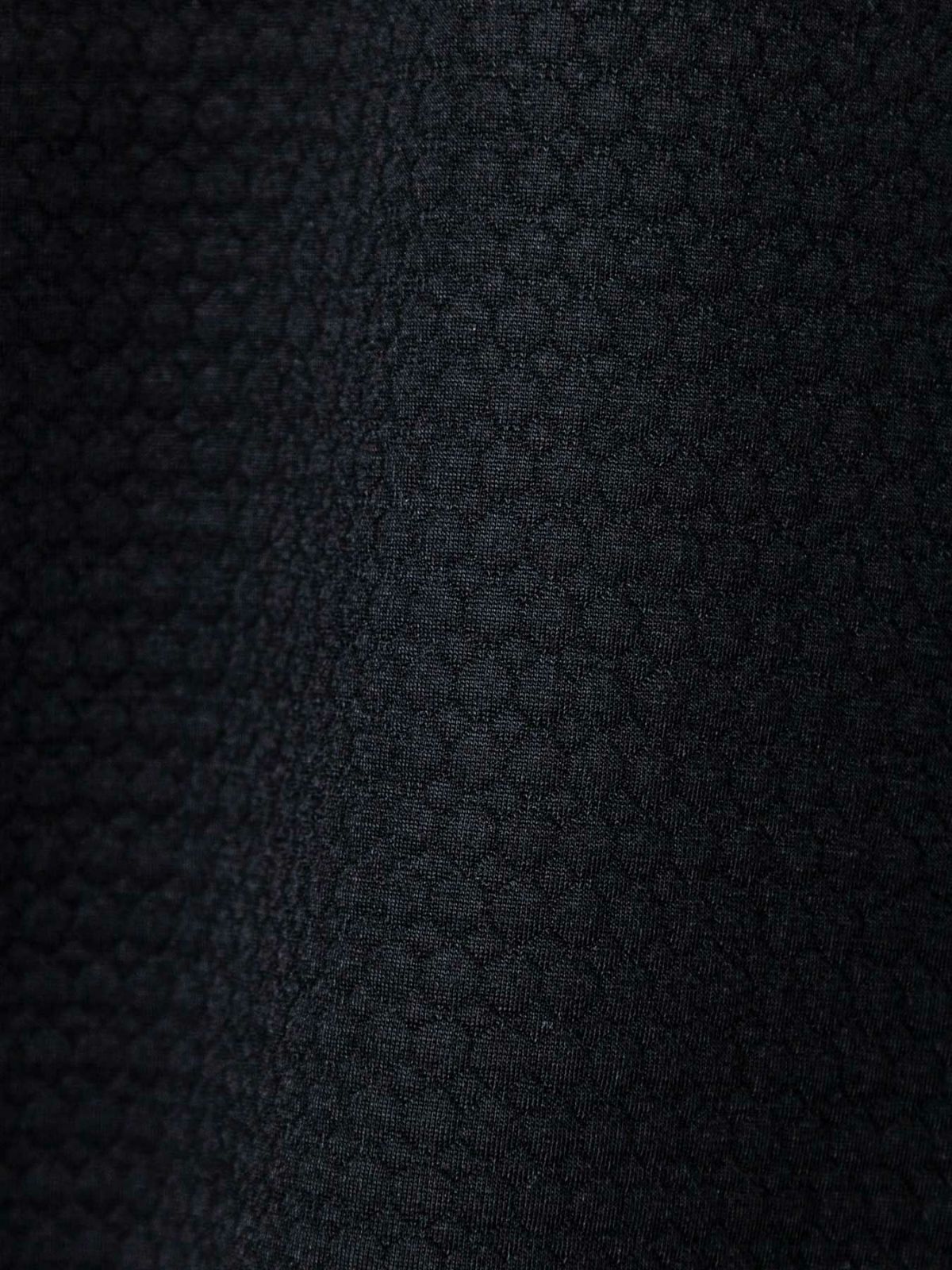 【雅結】“扇と鯉”総刺繍 六角ジャガード素材 切り替えZIPパーカー