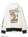 【The BRAVE-MAN×LOONEY TUNES】“トゥイーティー×コヨーテ”刺繍入りZIPパーカー〔別注〕