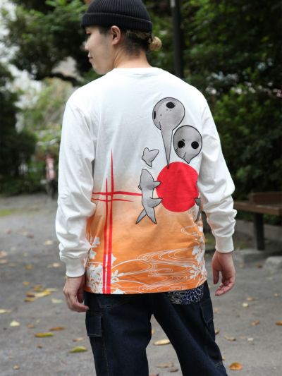 【錦×EVANGELION】<br>“4TH ANGEL：サキエル”刺繍入りロンT