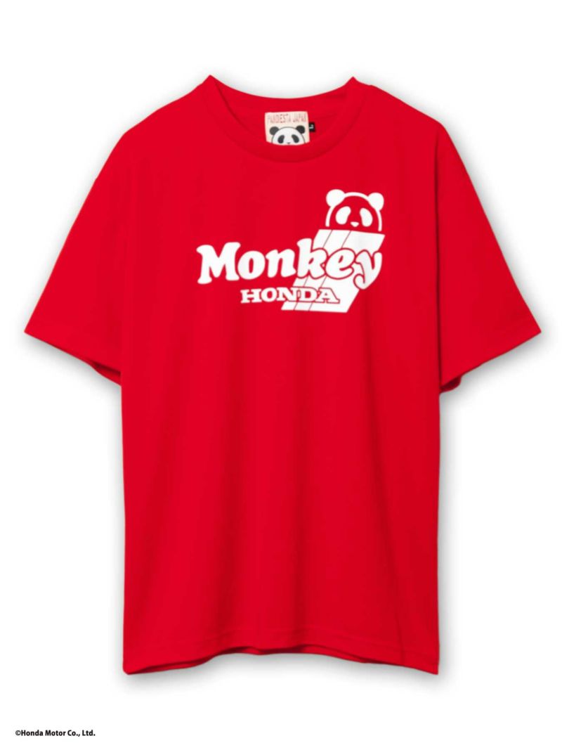 【HONDA×PANDIESTA JAPAN】<br>“HONDA MONKEY Z50J”DRYメッシュ素材Tシャツ