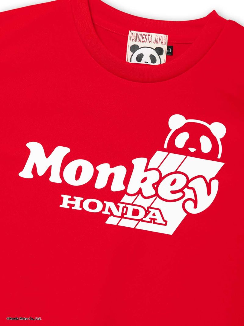 【HONDA×PANDIESTA JAPAN】<br>“HONDA MONKEY Z50J”DRYメッシュ素材Tシャツ