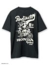 【HONDA×PANDIESTA JAPAN】<br>“HONDA MONKEY Z50J”DRYメッシュ素材Tシャツ