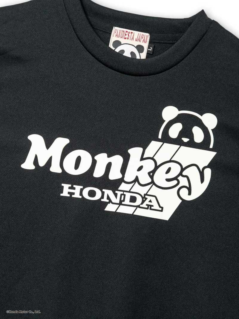 【HONDA×PANDIESTA JAPAN】<br>“HONDA MONKEY Z50J”DRYメッシュ素材Tシャツ