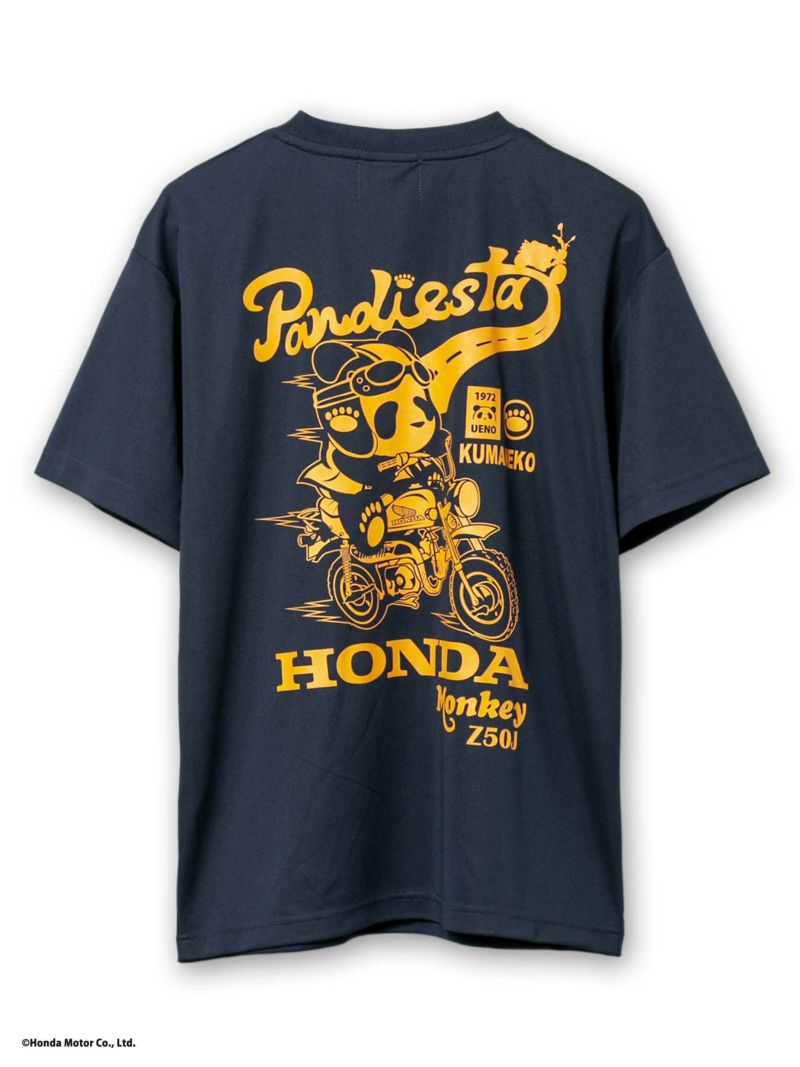 【HONDA×PANDIESTA JAPAN】<br>“HONDA MONKEY Z50J”DRYメッシュ素材Tシャツ