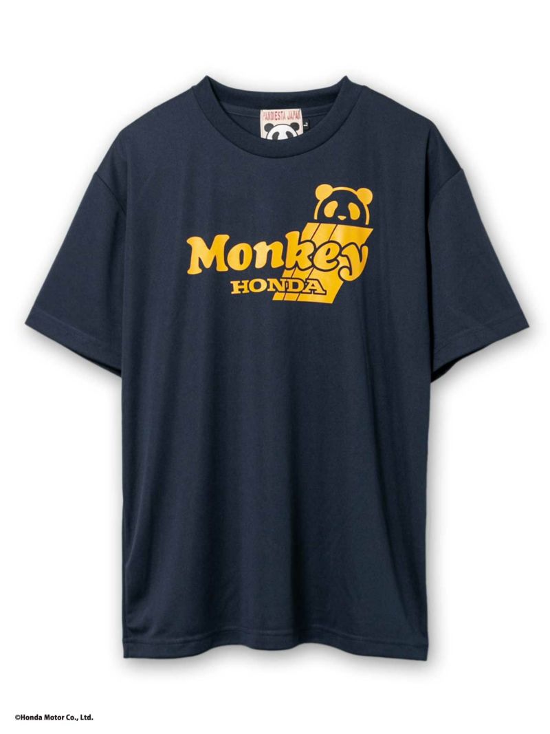 【HONDA×PANDIESTA JAPAN】<br>“HONDA MONKEY Z50J”DRYメッシュ素材Tシャツ