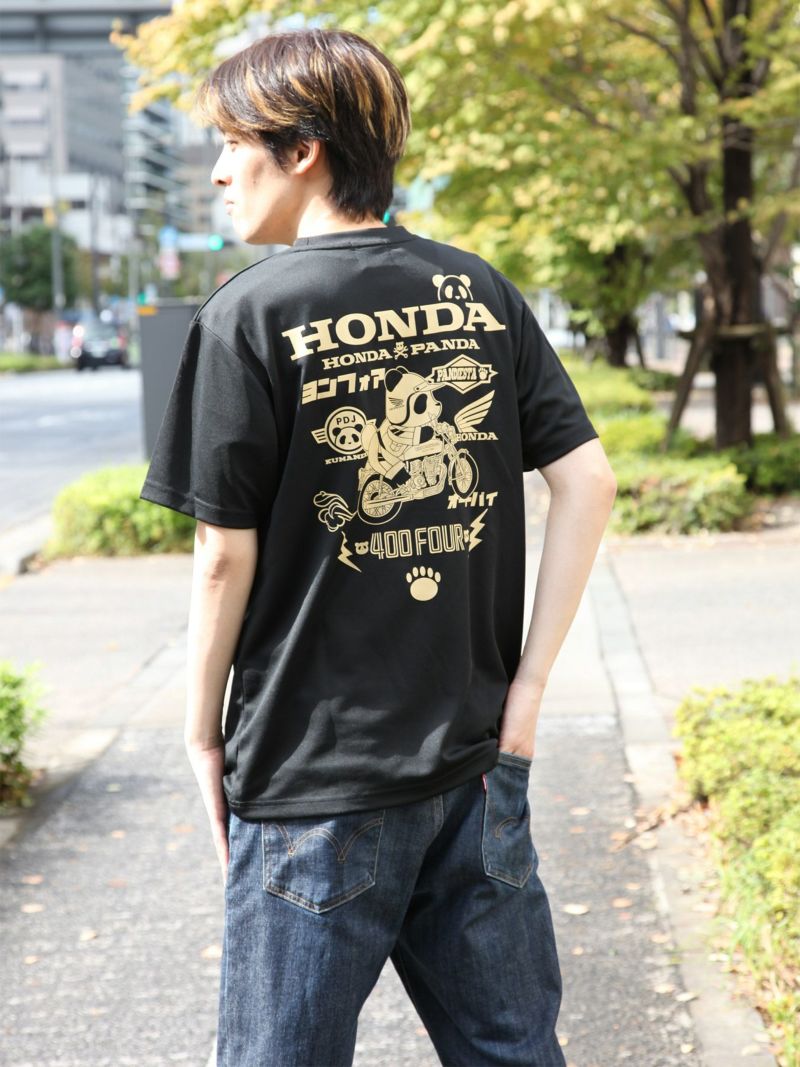 【HONDA×PANDIESTA JAPAN】<br>“CB400FOUR”DRYメッシュ素材Tシャツ