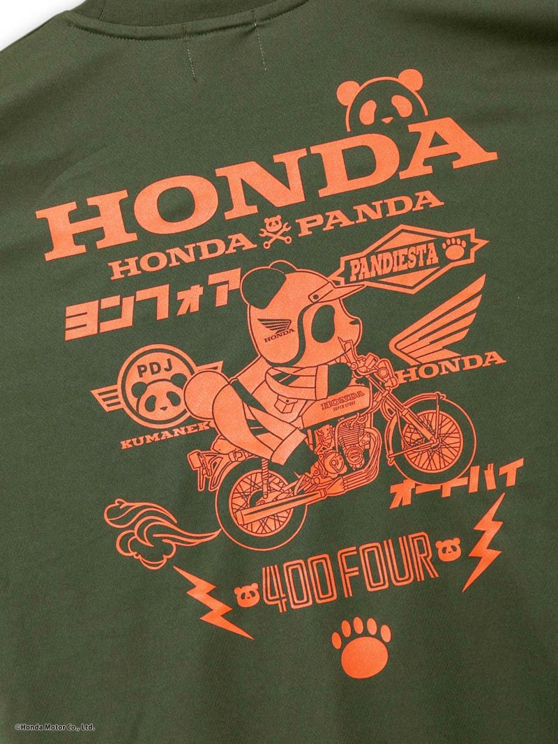 【HONDA×PANDIESTA JAPAN】<br>“CB400FOUR”DRYメッシュ素材Tシャツ