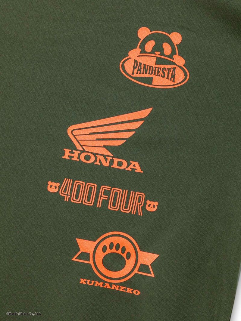 【HONDA×PANDIESTA JAPAN】<br>“CB400FOUR”DRYメッシュ素材Tシャツ