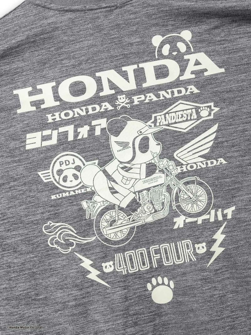 【HONDA×PANDIESTA JAPAN】<br>“CB400FOUR”DRYメッシュ素材Tシャツ