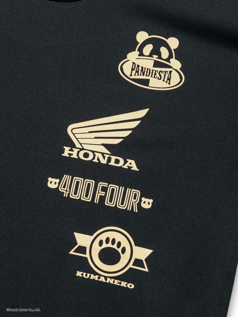 【HONDA×PANDIESTA JAPAN】<br>“CB400FOUR”DRYメッシュ素材Tシャツ