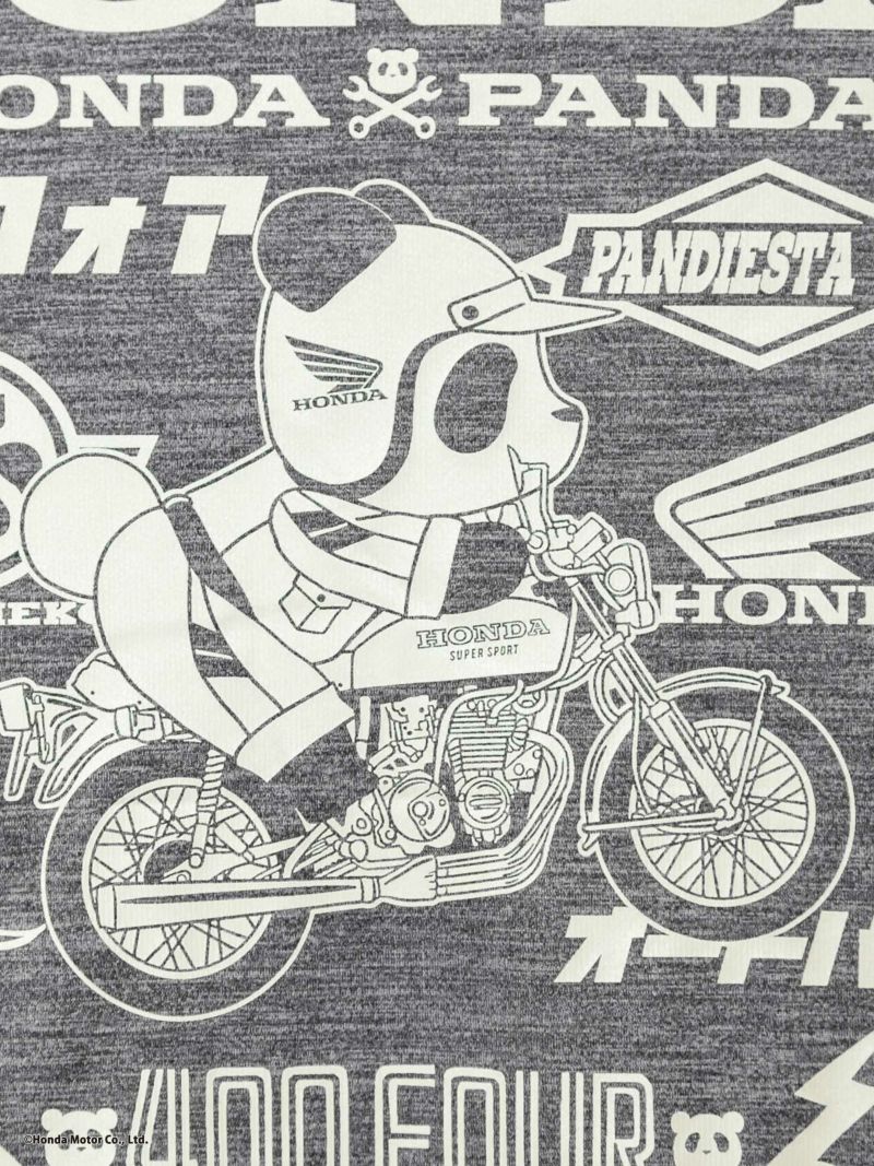 【HONDA×PANDIESTA JAPAN】<br>“CB400FOUR”DRYメッシュ素材Tシャツ