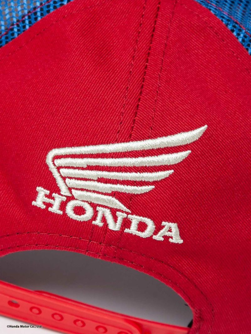 ＜予約＞【HONDA×PANDIESTA JAPAN】<br>“RS750D”刺繍入りサイドメッシュ バイカーキャップ