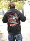 ＜予約＞【HONDA×PANDIESTA JAPAN】<br>“CB400FOUR”刺繍入りフルZIPパーカー