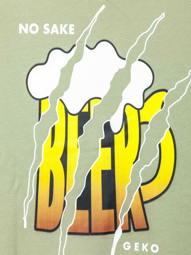 【YOIDORE】“下戸カエル”刺繍入りプルパーカー