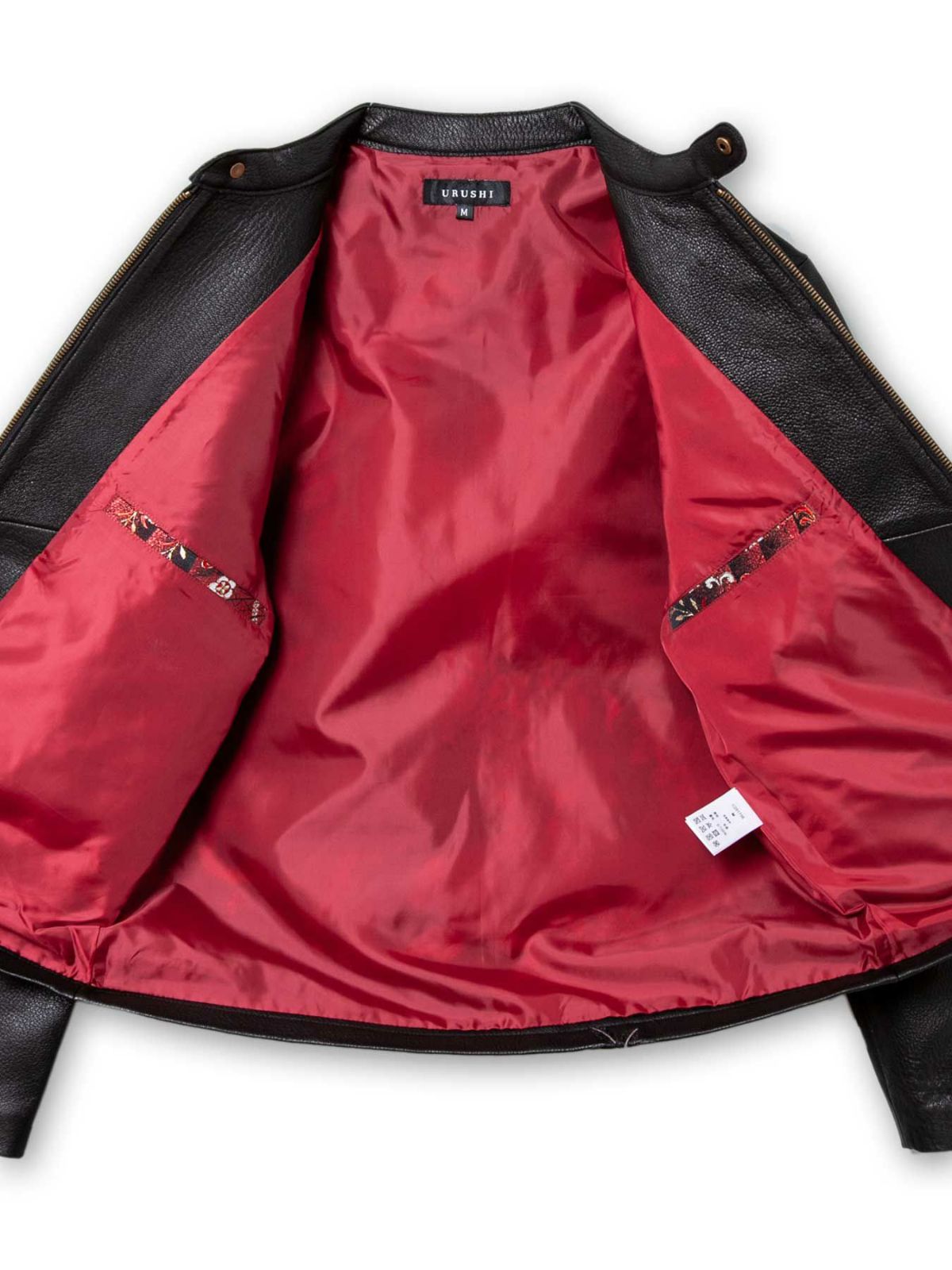 ≪期間限定：10%OFF≫【絡繰魂・漆】<br>“破型 八咫烏”総刺繍レザージャケット：限定35着〔別注〕≪返品・取寄対応不可≫