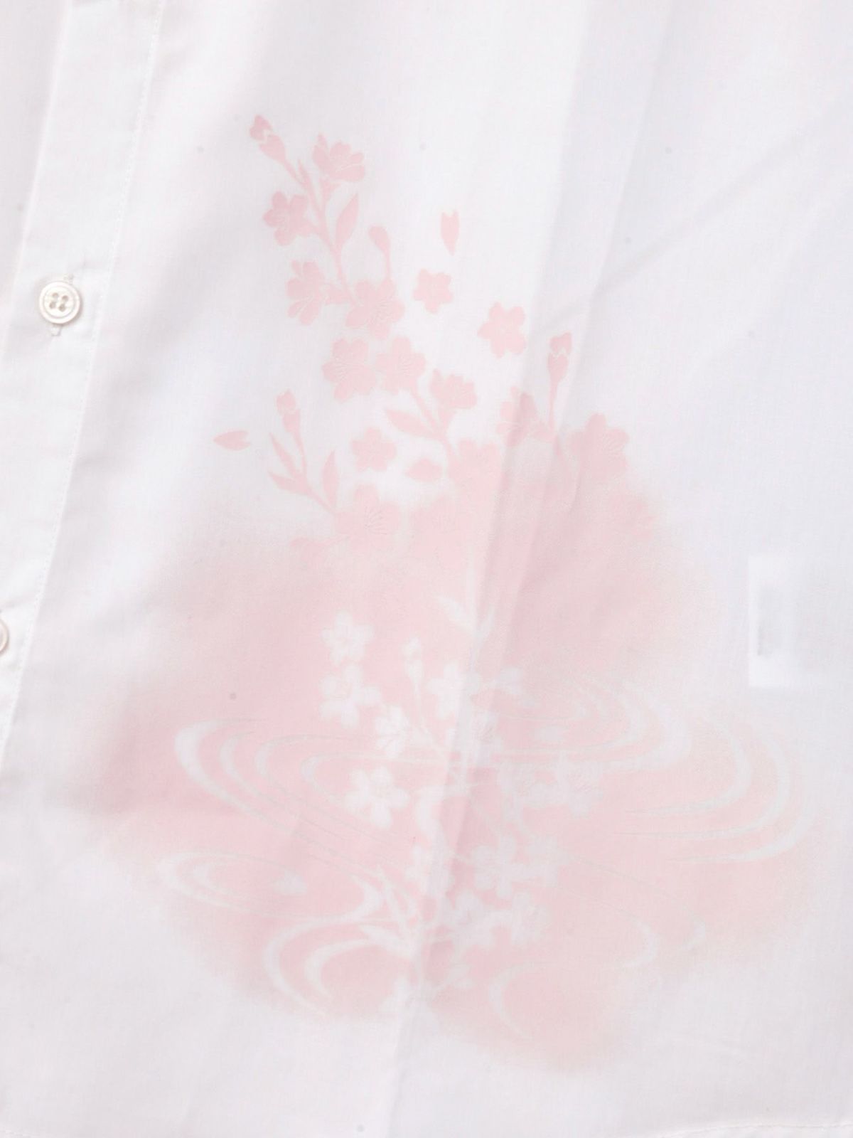 【雅結】桜プリントシャツ