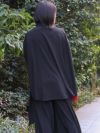 【雅結 -EN-】“梅と蛇”配色切替キモノスリーブ変形シャツ