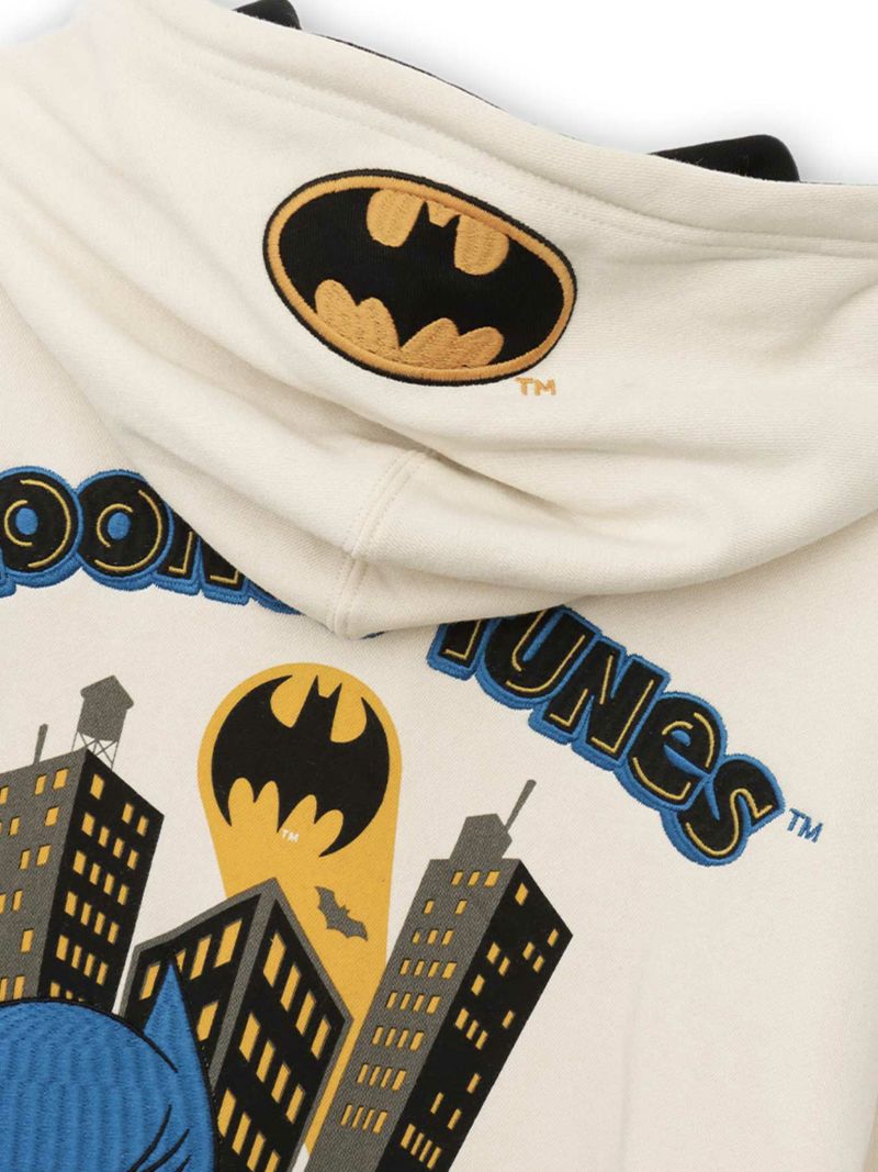 【VANSON×WARNER BROS】“バットマン×トゥイーティー”刺繍入りZIPパーカー＜100周年記念モデル＞