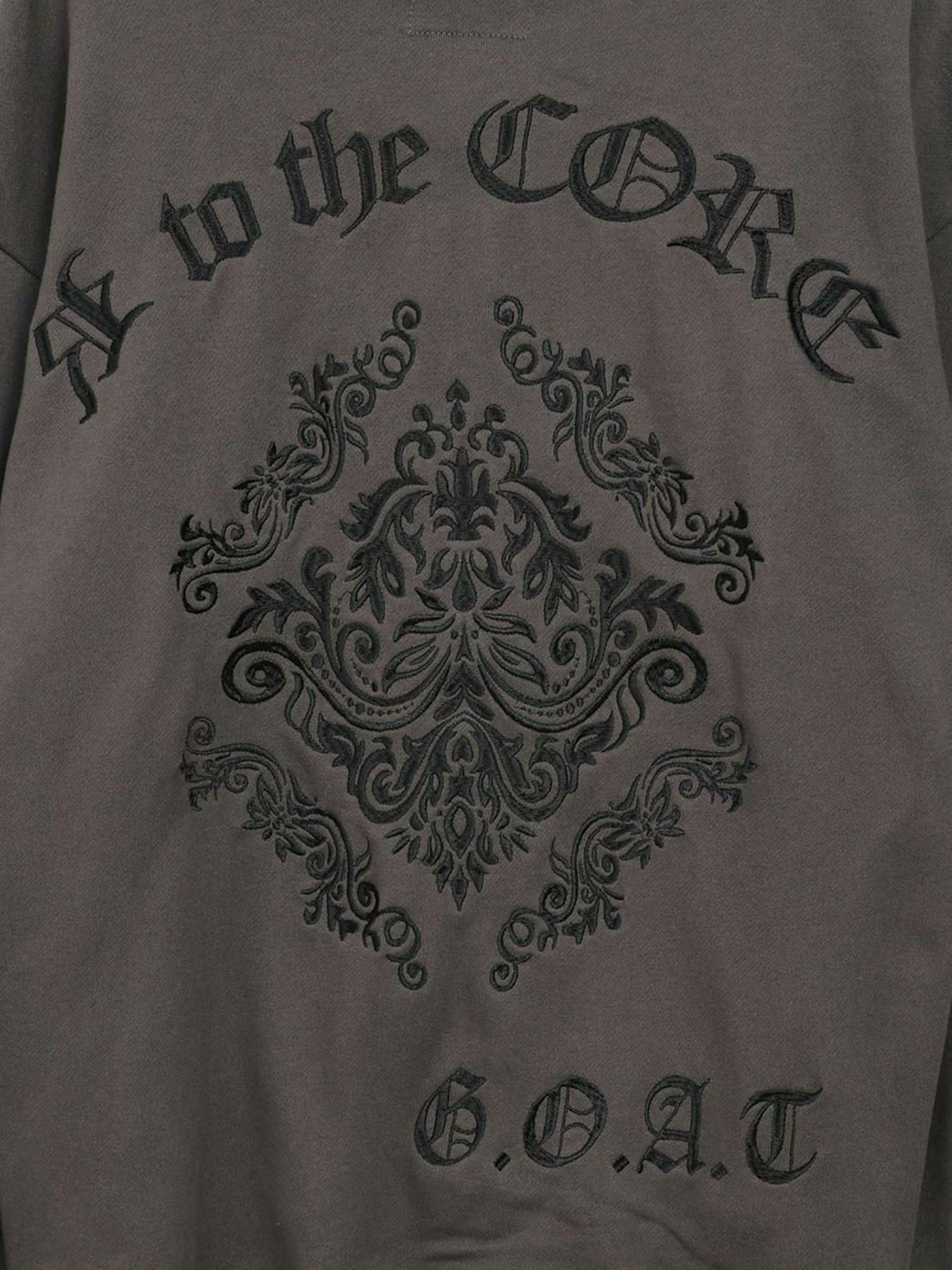 【DAZZLE】バック刺繍ZIPパーカー