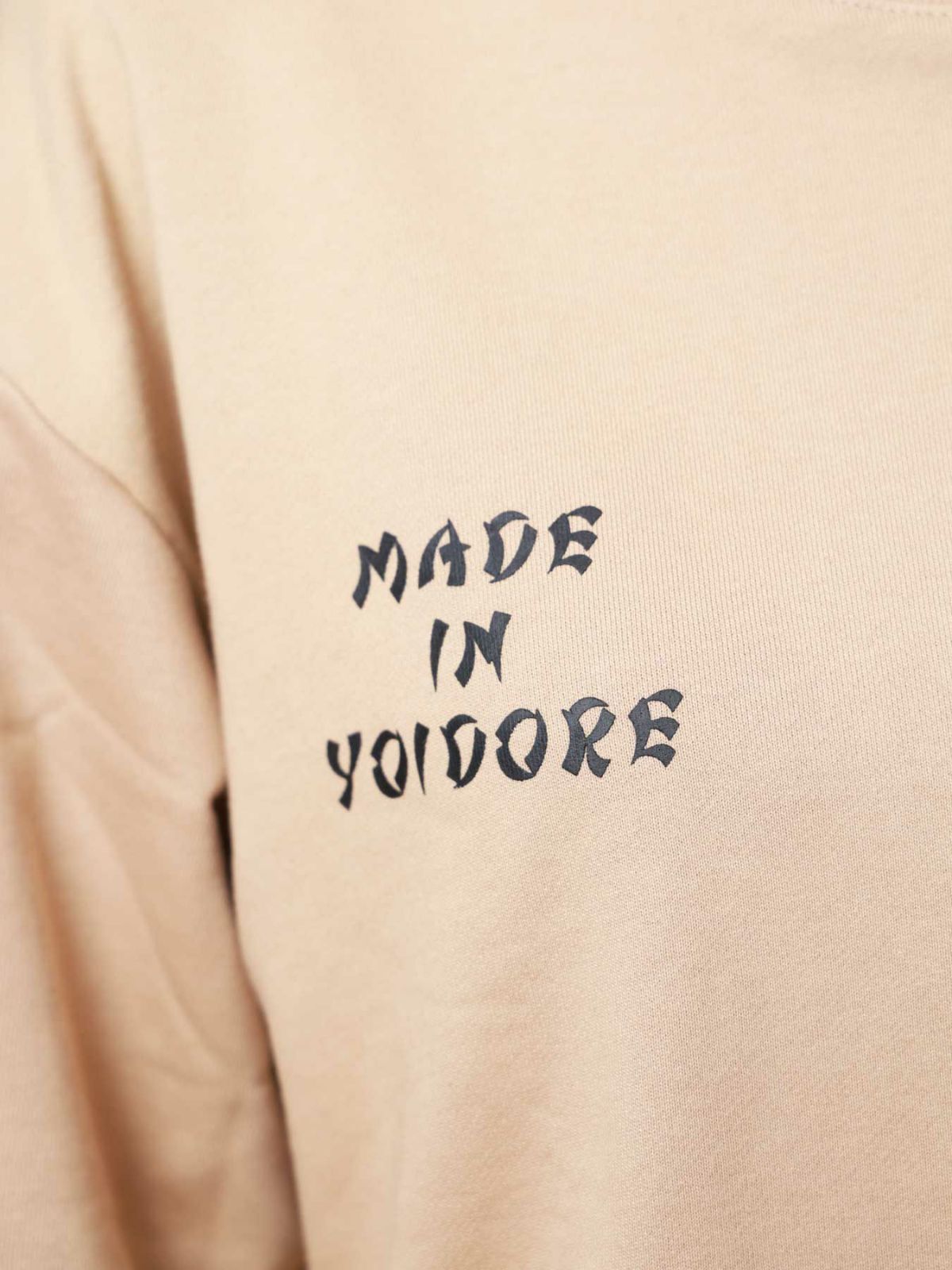 【YOIDORE】“酒愛好家”刺繍入りトレーナー