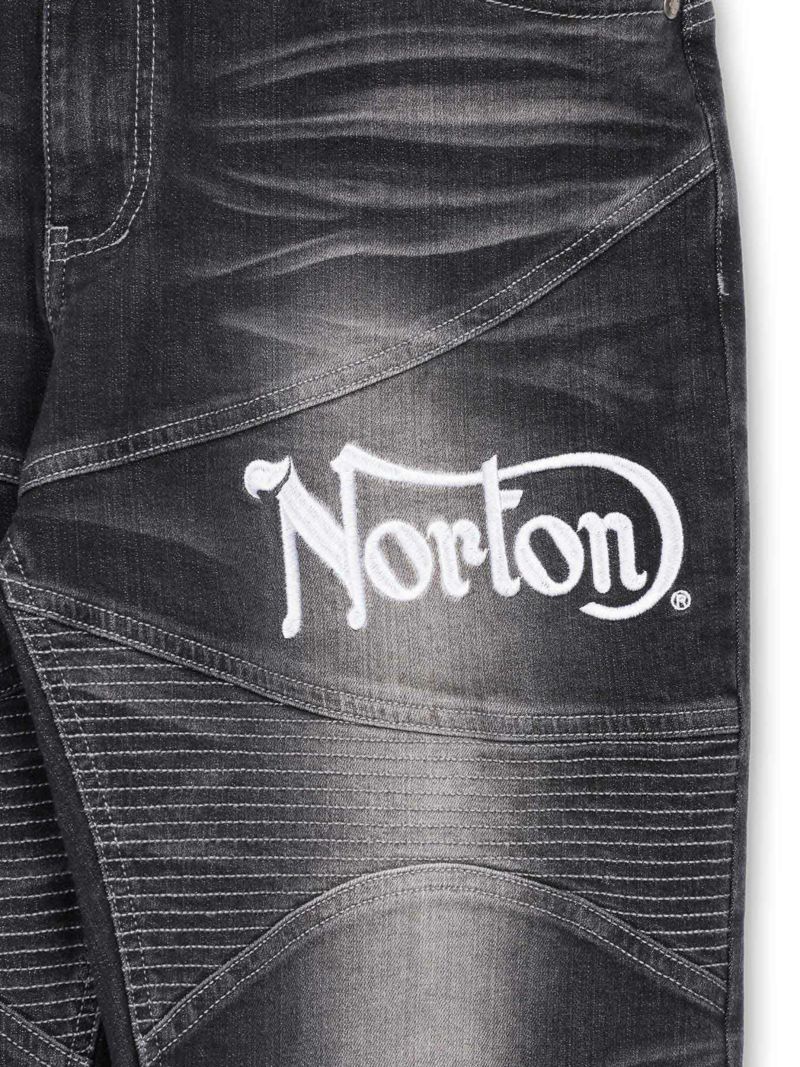 【Norton】プレミアムストレッチ ライダースデニムパンツ〔限定モデル〕