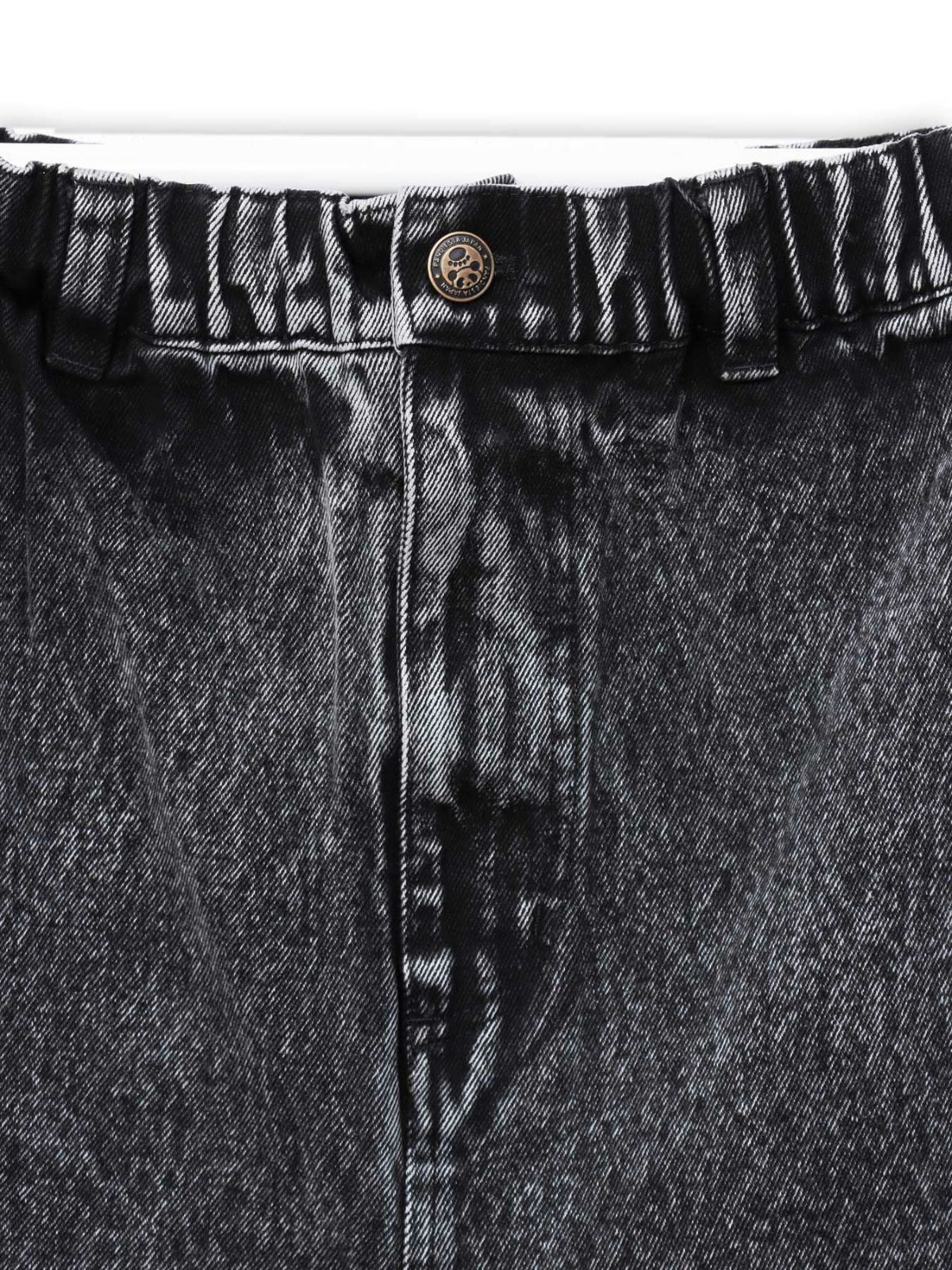 【PANDIESTA JAPAN】ケミカルウォッシュ ワイドデニムパンツ