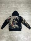 【絡繰魂・頂】“双龍×鳳凰ノ頂”総刺繍ZIPパーカー