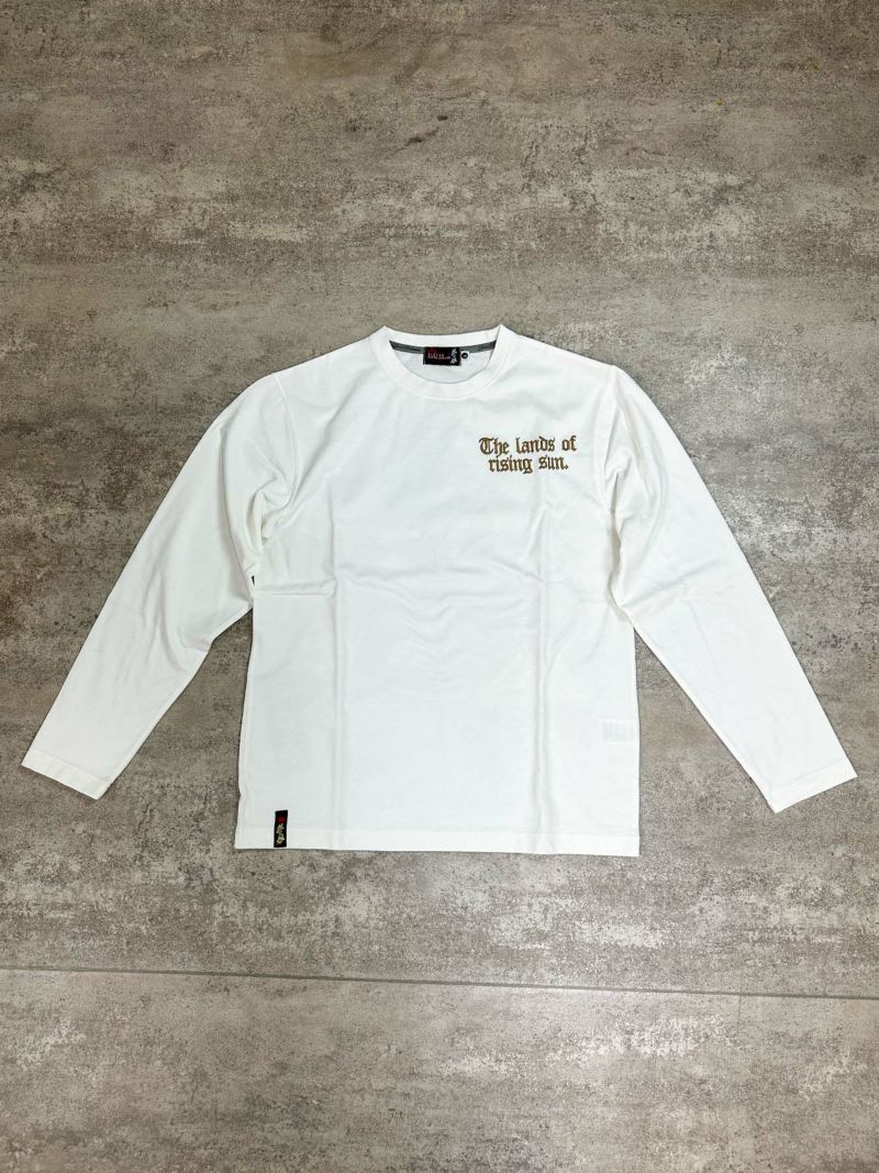 【抜刀娘】“凛：一刀流”刺繍入りプリントロンT