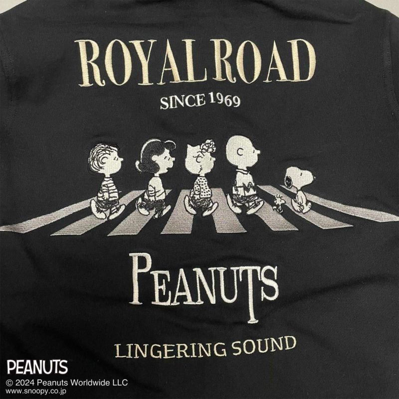 【FLAGSTAFF×PEANUTS】SNOOPY ROYAL ROAD パーカー