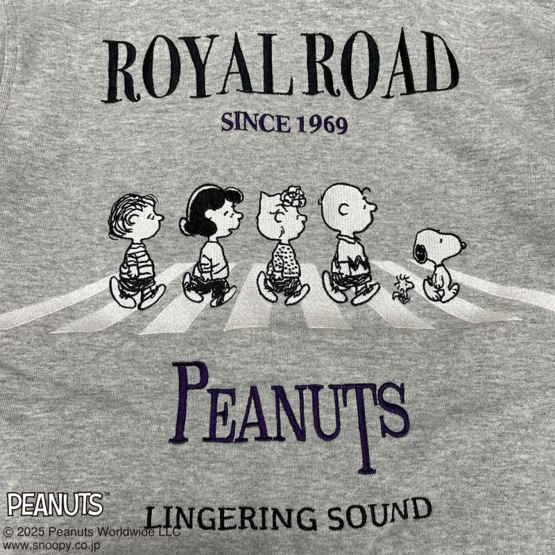 【FLAGSTAFF×PEANUTS】SNOOPY ROYAL ROAD パーカー