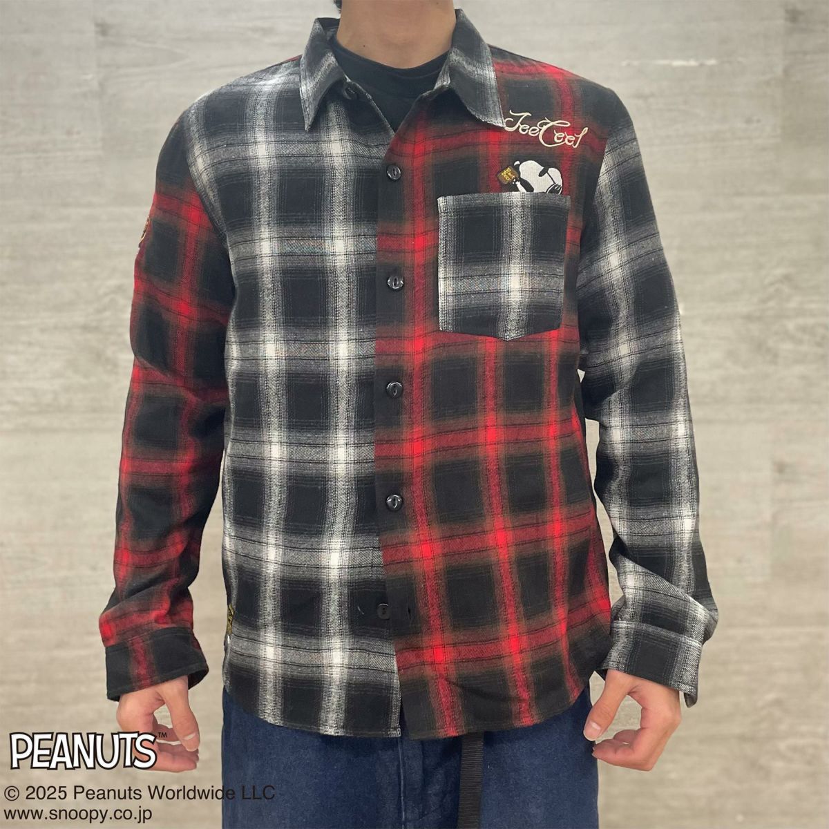 【FLAGSTAFF×PEANUTS】SNOOPY Root Beer シャツ〔別注〕