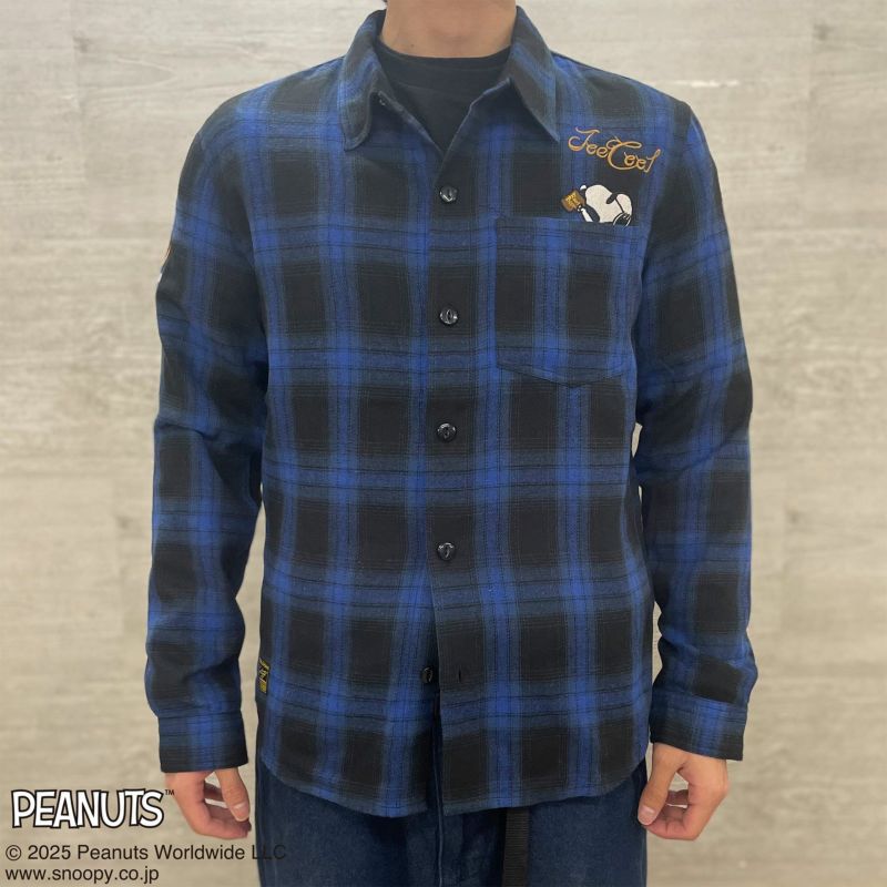 【FLAGSTAFF×PEANUTS】SNOOPY Root Beer シャツ〔別注〕