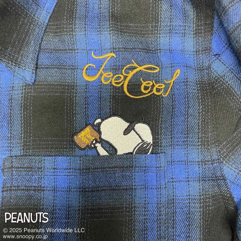 【FLAGSTAFF×PEANUTS】SNOOPY Root Beer シャツ〔別注〕