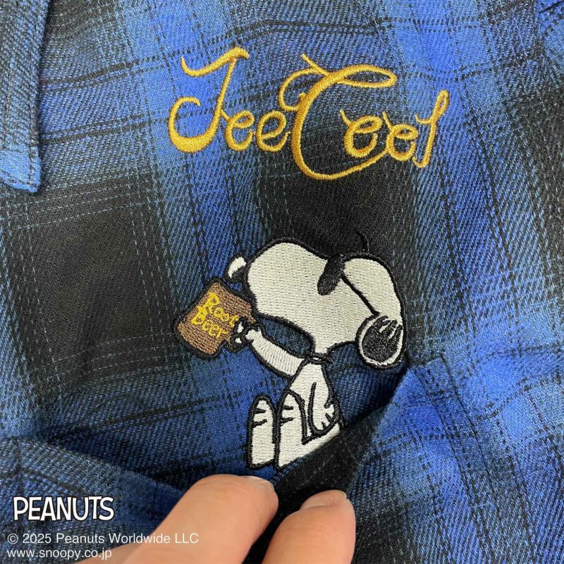 【FLAGSTAFF×PEANUTS】SNOOPY Root Beer シャツ〔別注〕
