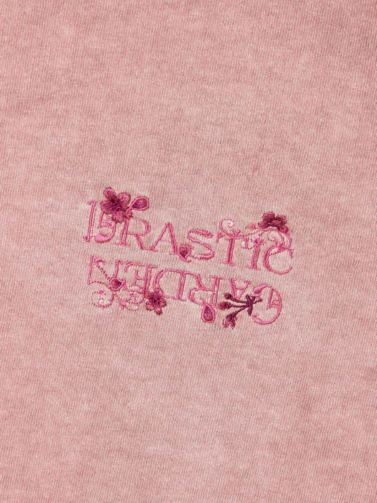 【DRASTIC GARDEN】 “煙の桜”総刺繍ロンT