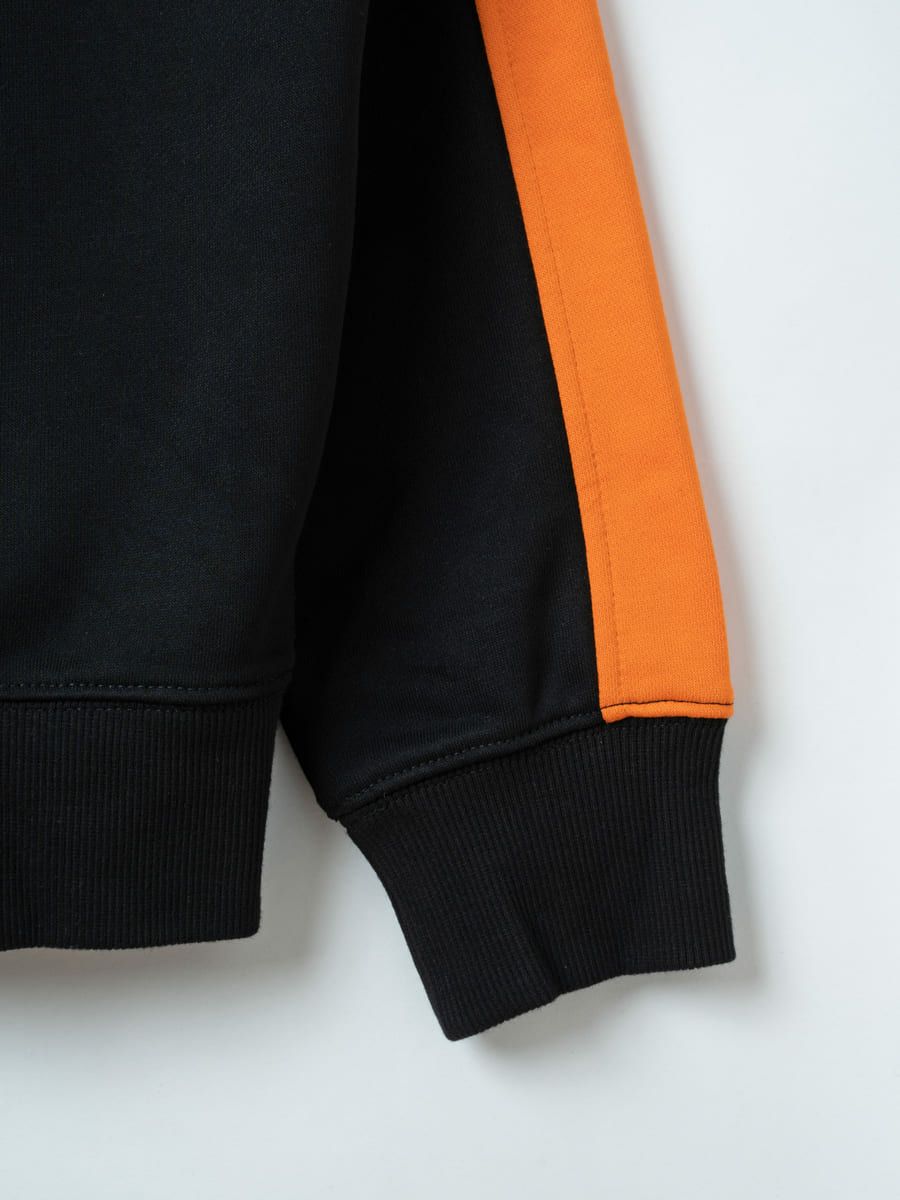 【allCaJoule】ハーフジップスウェット