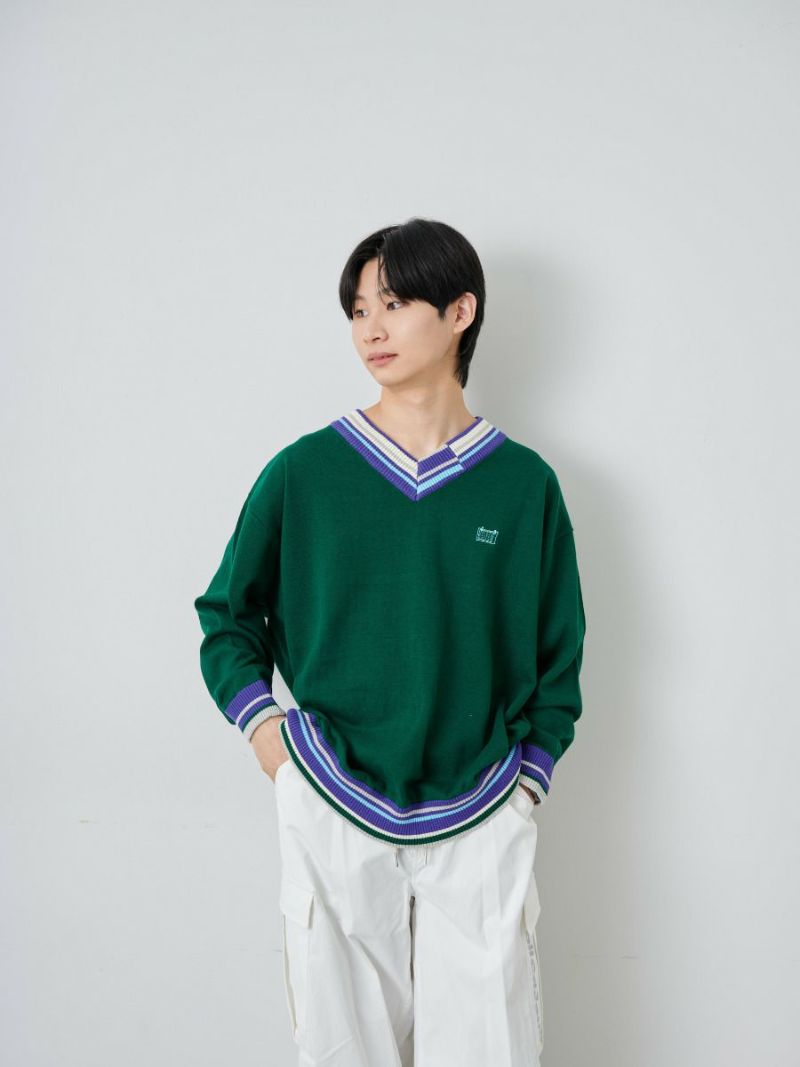 【allCaJoule】チルデンニットセーター