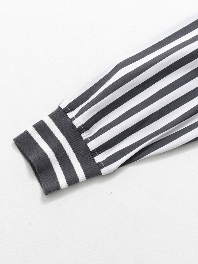 【allCaJoule】クレイジーストライプシャツ