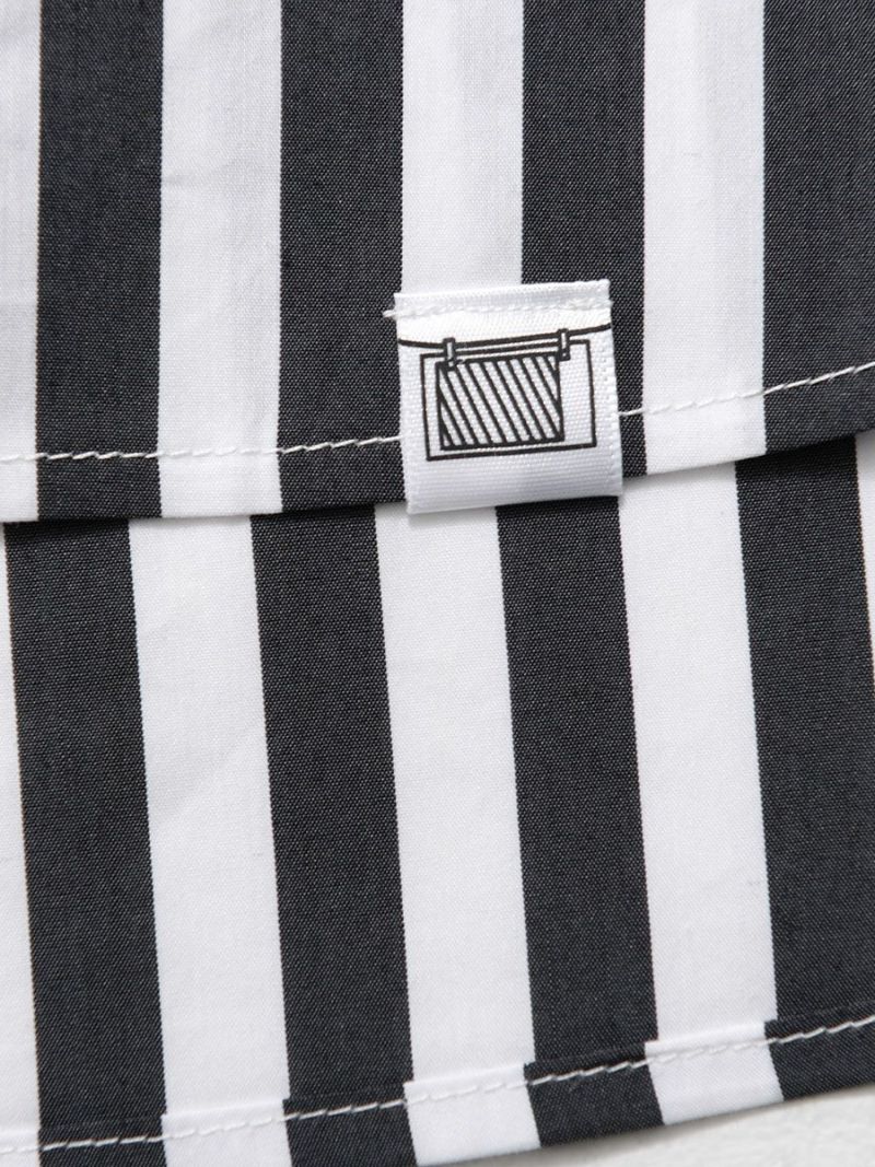 【allCaJoule】クレイジーストライプシャツ