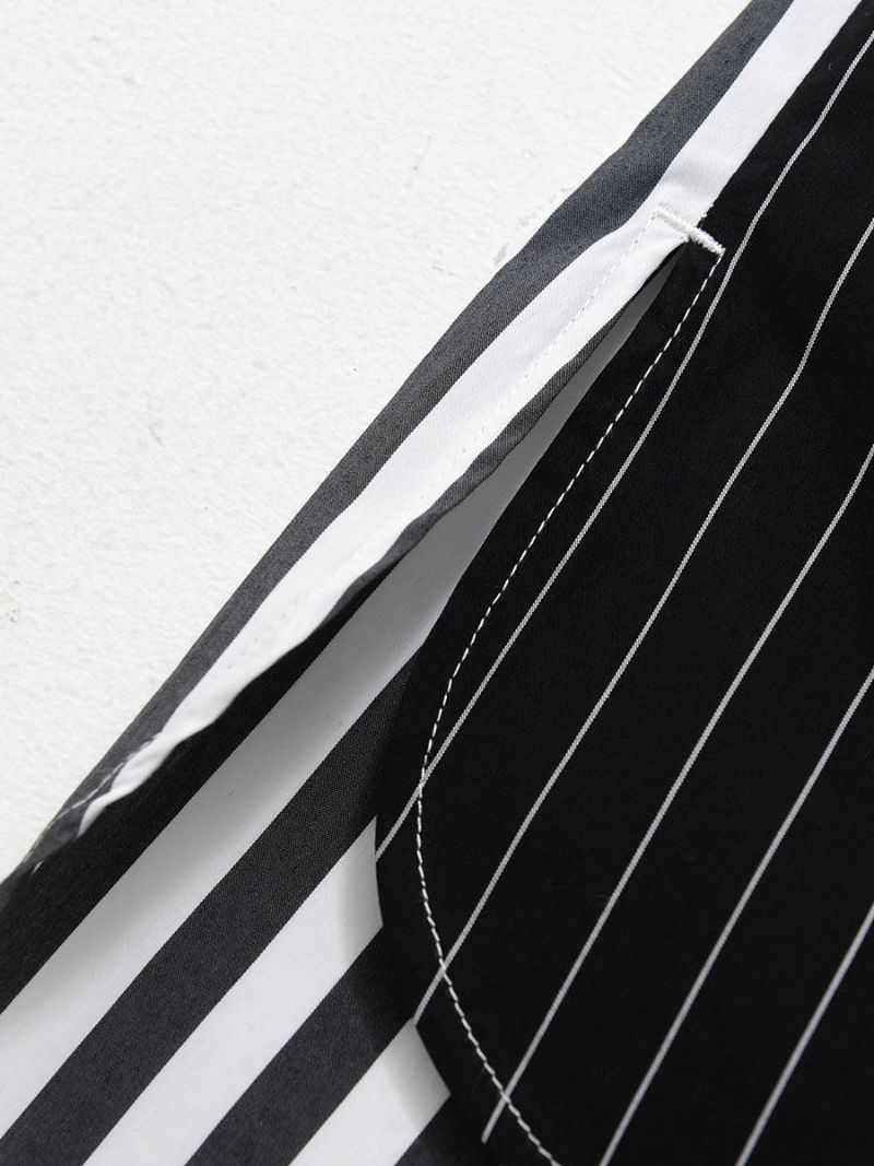 【allCaJoule】クレイジーストライプシャツ