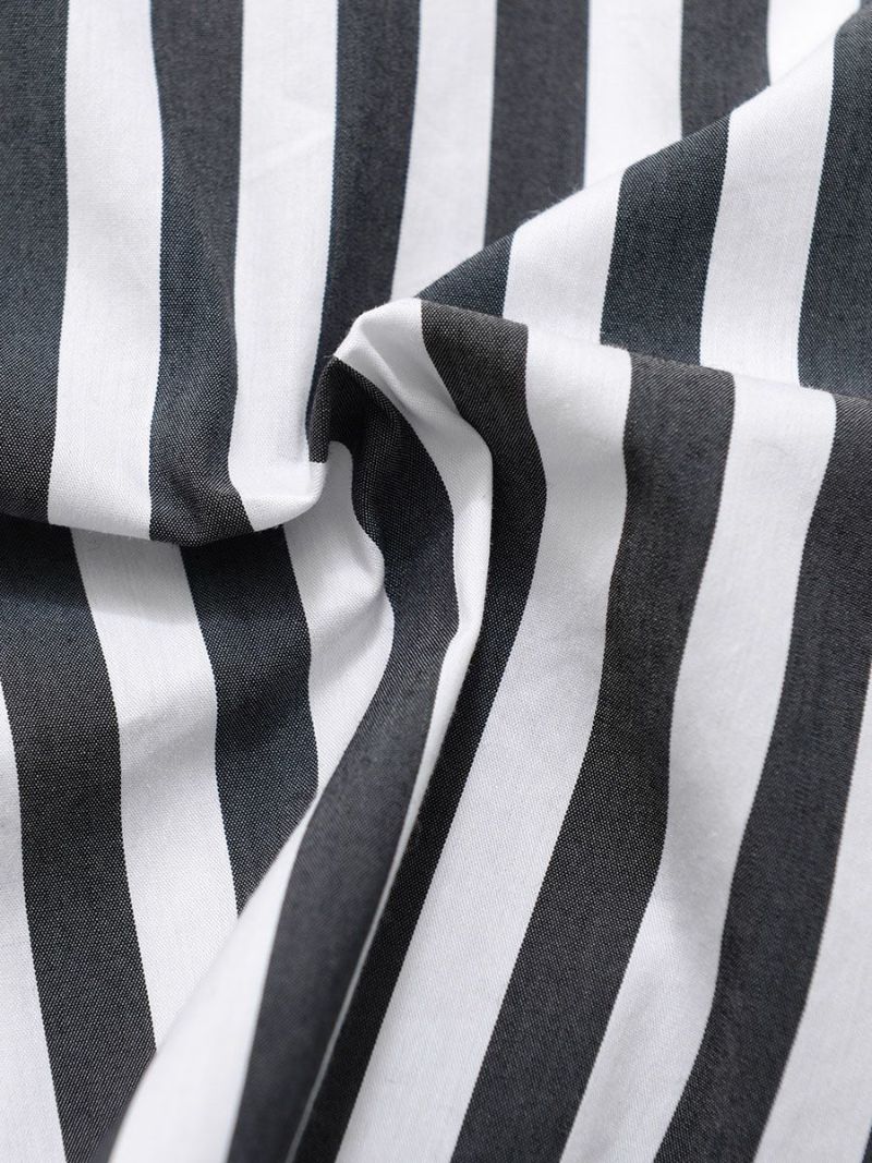 【allCaJoule】クレイジーストライプシャツ