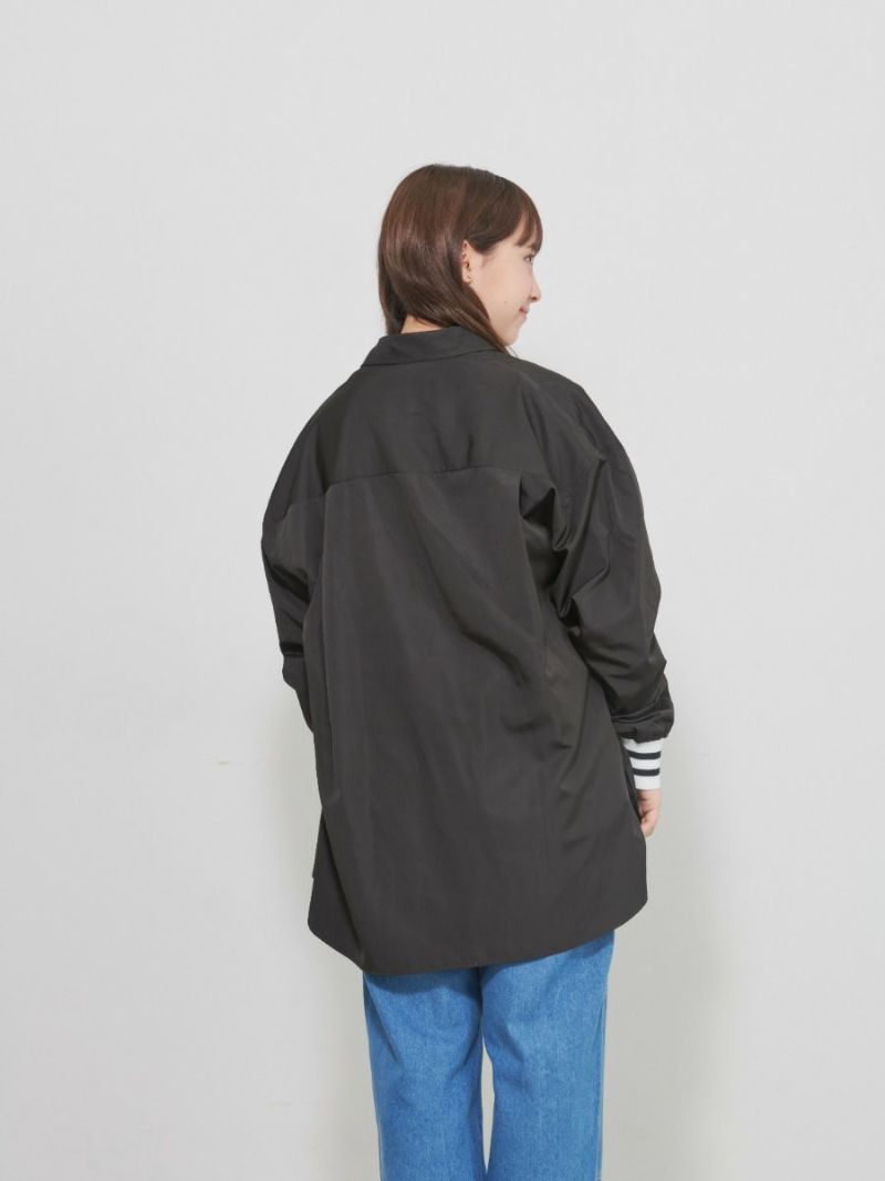 【allCaJoule】袖リブシャツ