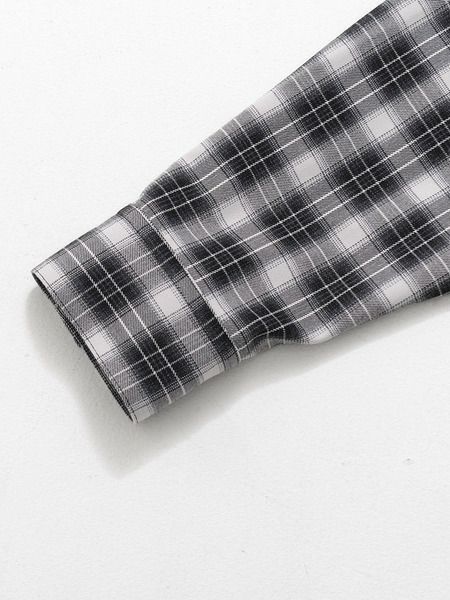 【allCaJoule】クレイジーチェックシャツ