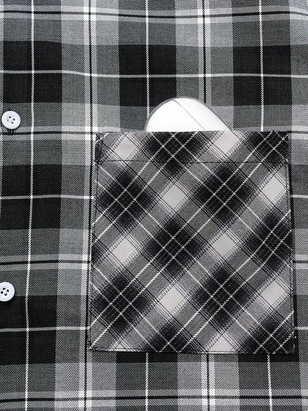 【allCaJoule】クレイジーチェックシャツ