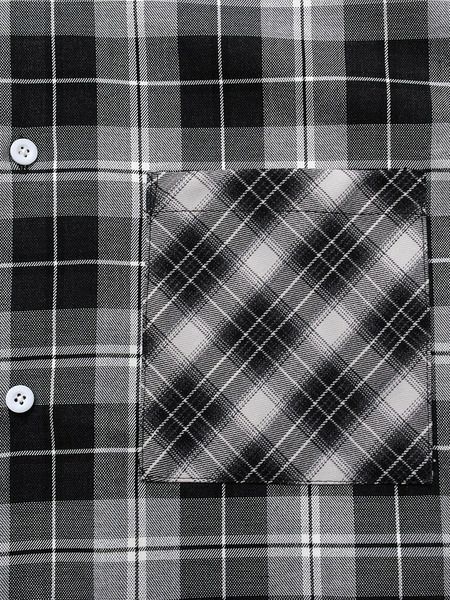 【allCaJoule】クレイジーチェックシャツ