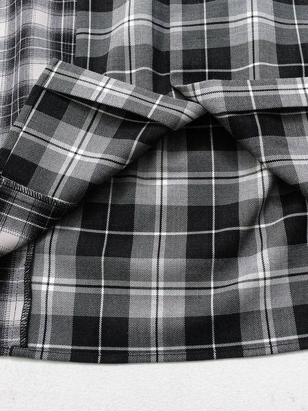 【allCaJoule】クレイジーチェックシャツ