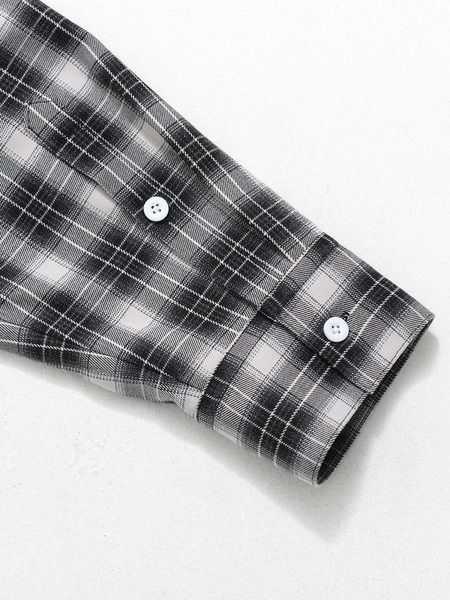 【allCaJoule】クレイジーチェックシャツ